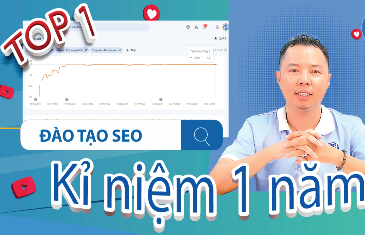 Đào tạo SEO Đẩy từ khóa lên TOP 1 Đào tạo SEO Đẩy từ khóa lên TOP 1
