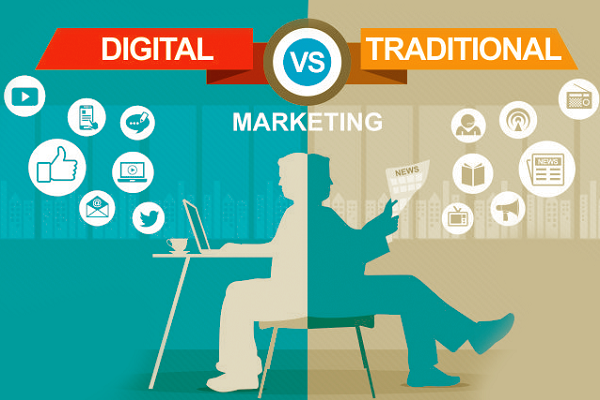 So sánh marketing truyền thống và marketing trực tuyến hiện đại